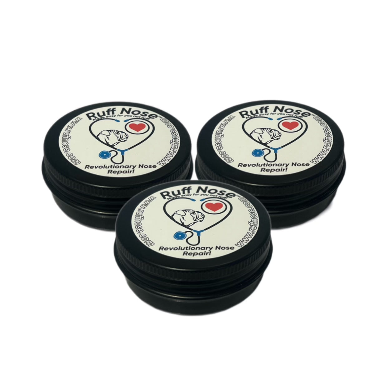 NEW (3 Pack) 2 oz. Revolutionary (Pet Nose) Repair Balm