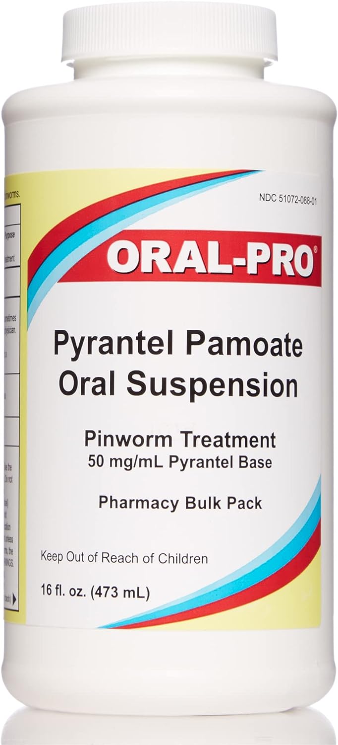 Aurora 50Mg/Ml Oral Pro Pyrantel Pamoate Oral Suspension, 16 Ounce, White